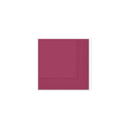 TOVAGLIOLO 25X25 2V.BORDEAUX CONF.100PZ.